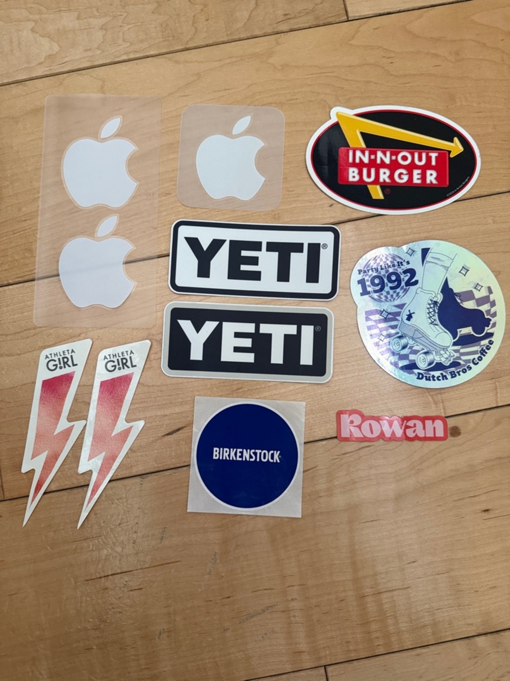 Assorted Brand Logo Stickers